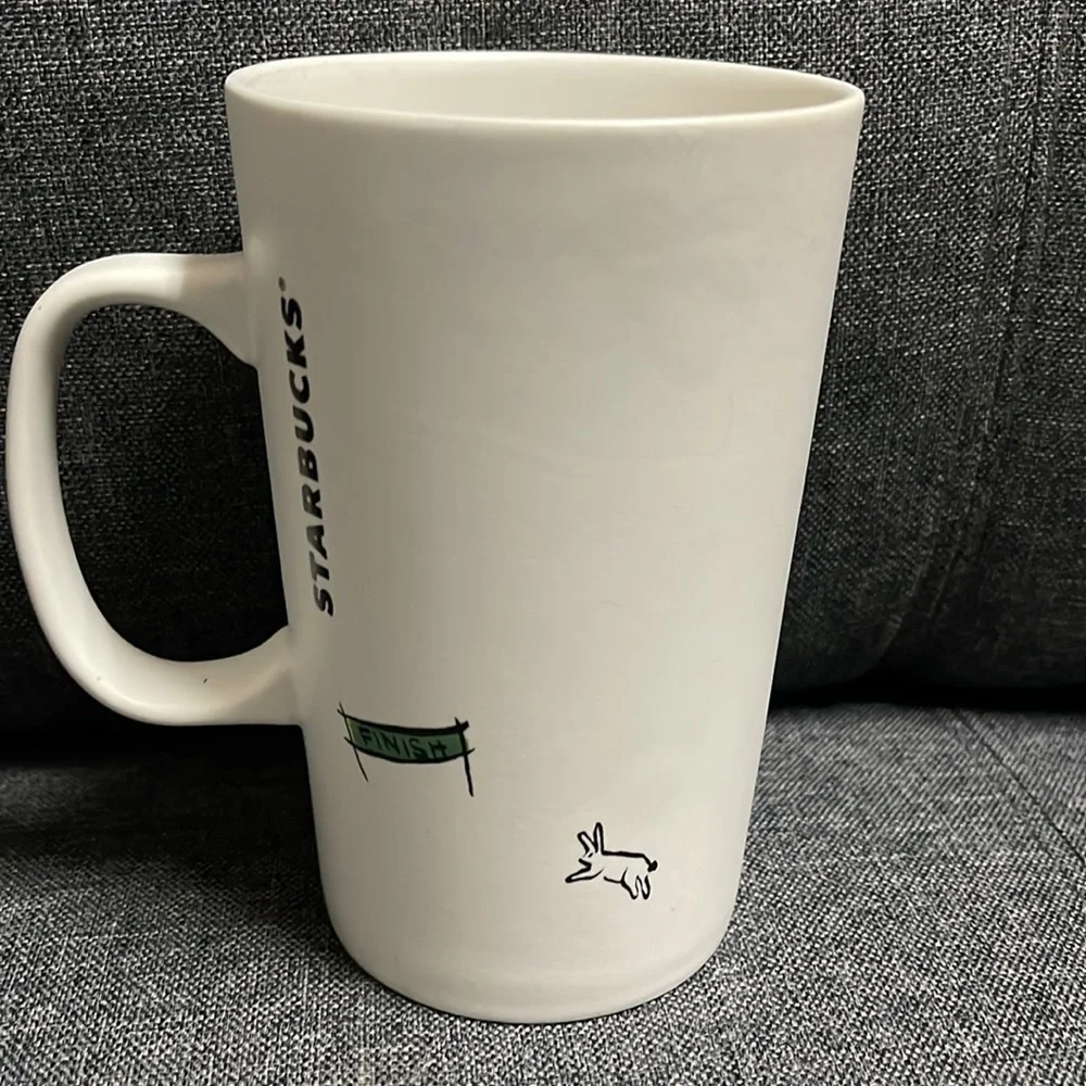 Starbucks Tortoise and the Hare Finish-line Mug